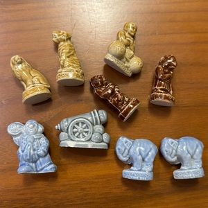 Wade England Red rose tea collectible porcelain circus set